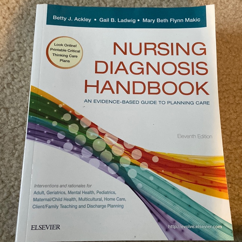 Nursing Diagnosis Handbook an evidence-based guide to planning care 11th edition
